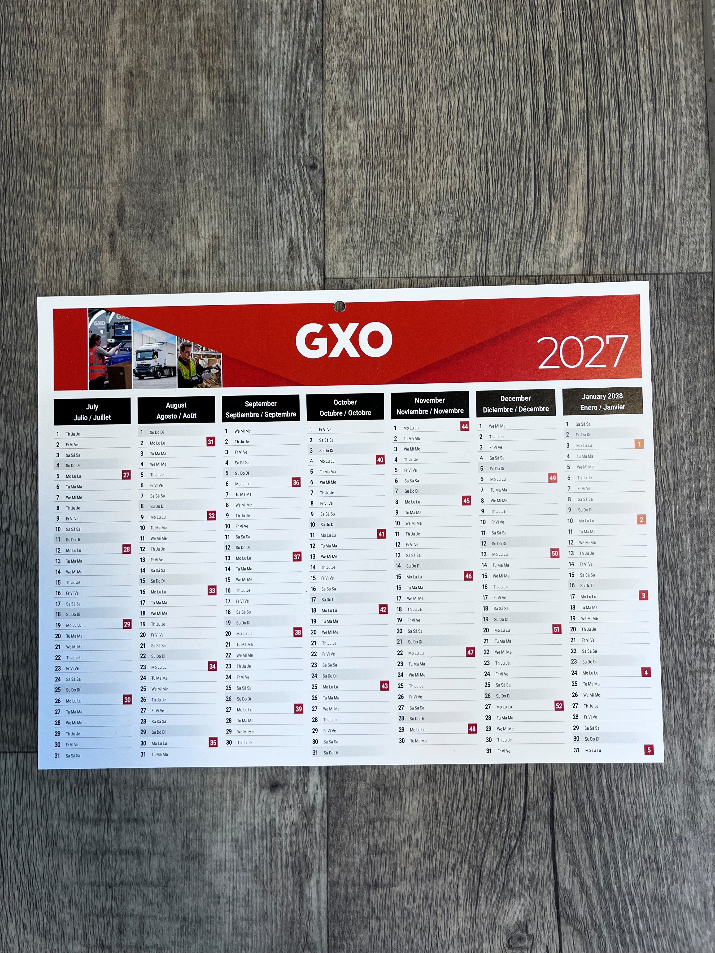 2027 MINI CALENDAR